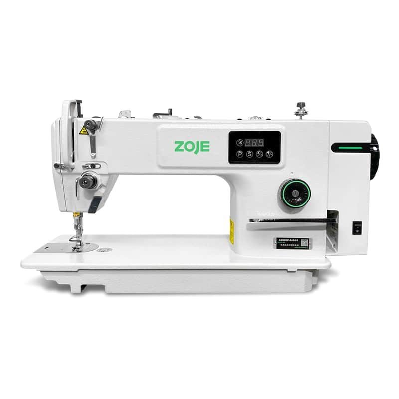 A6000P-D-G ZOJE RETA COM PARADA DE AGULHA E CORTE DE LINHA MOTOR DIRECT DRIVE E CAIXA ACOPLADA